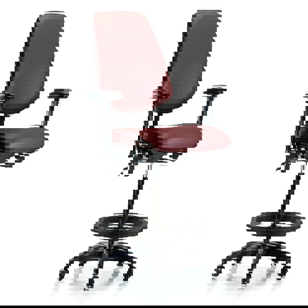 Task Chair: Vinyl, Borscht