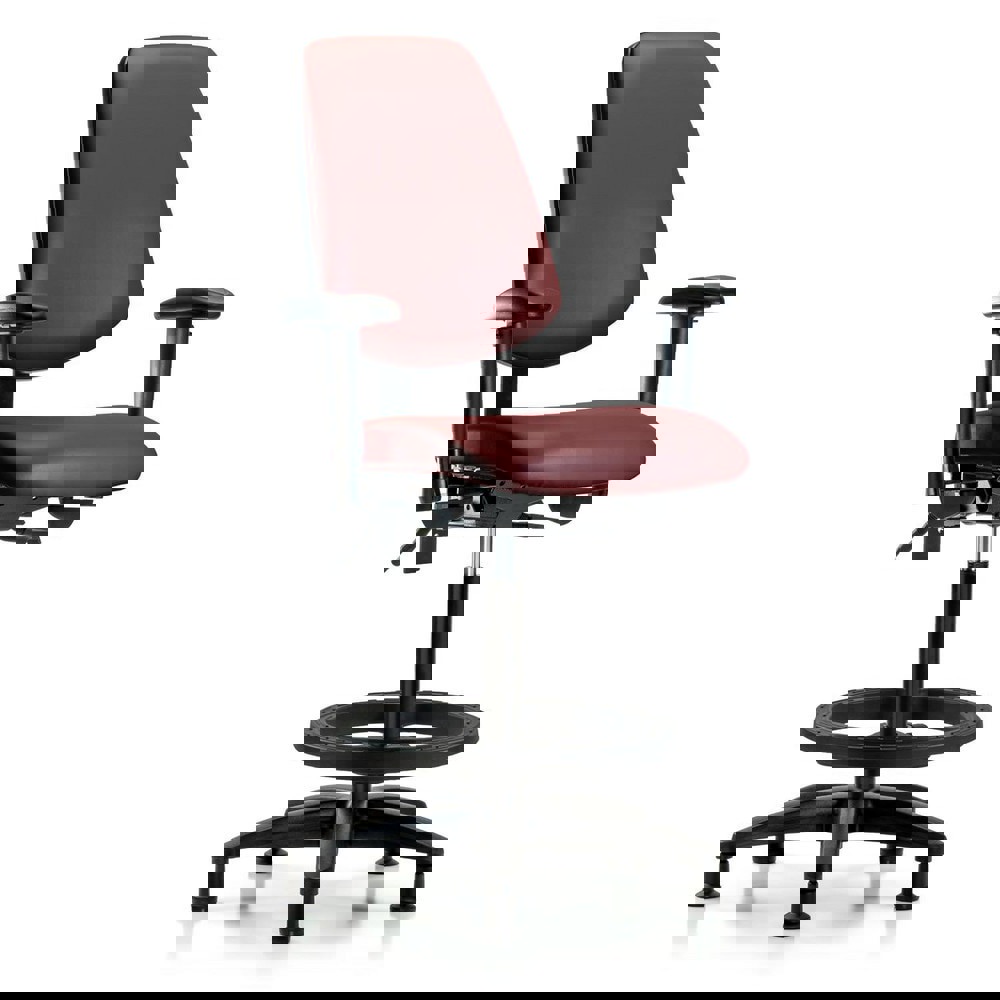 Task Chair: Vinyl, Borscht