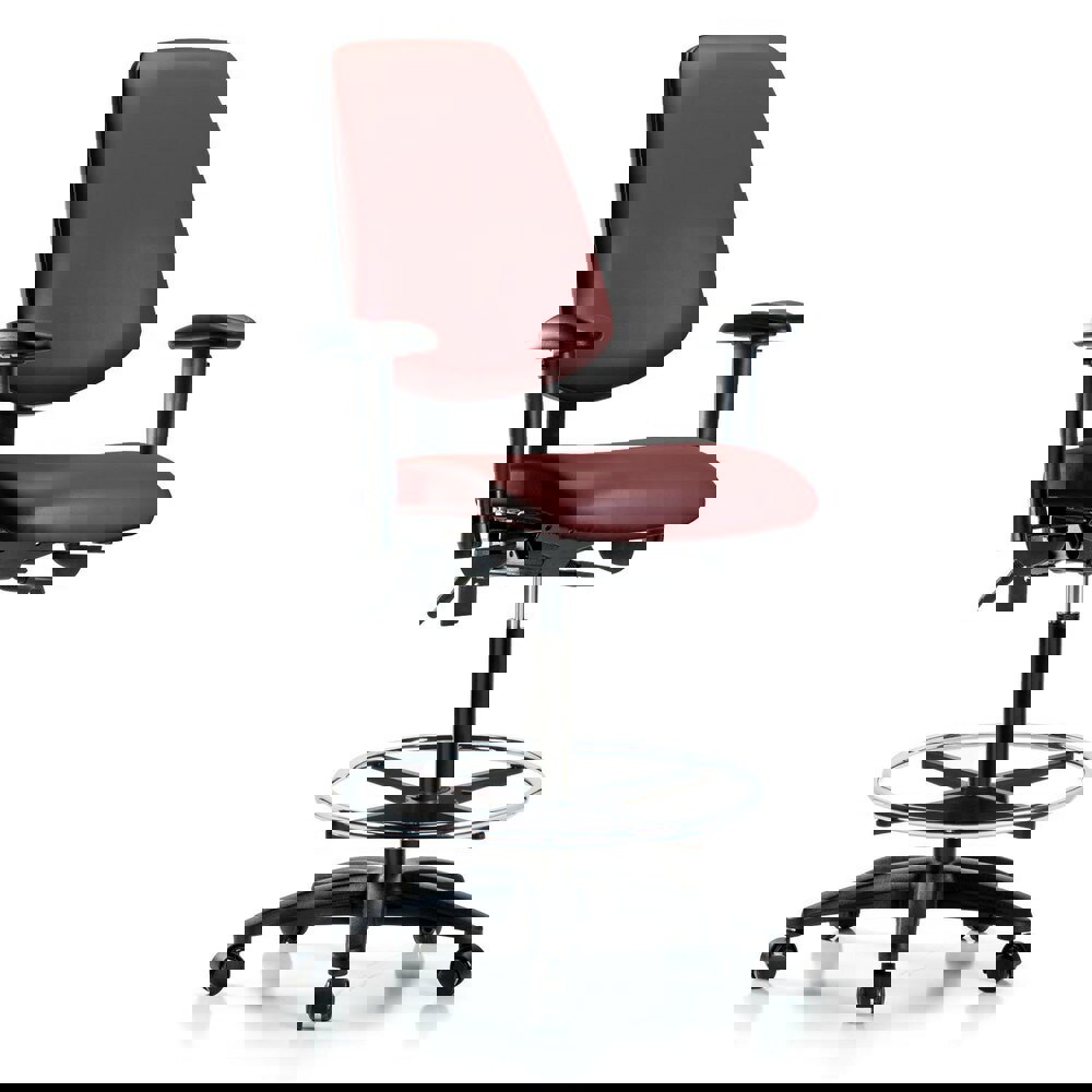 Task Chair: Vinyl, Borscht