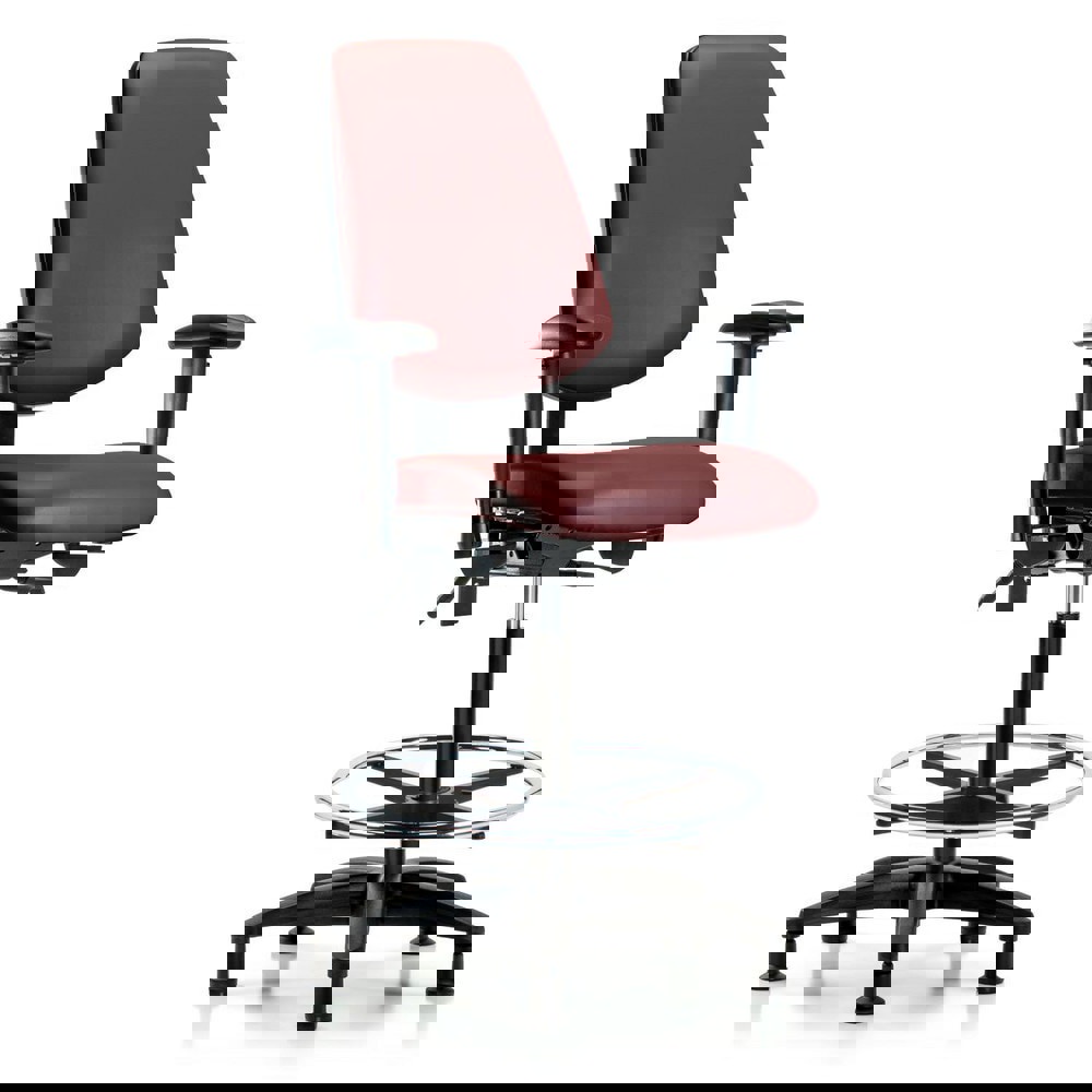 Task Chair: Vinyl, Borscht