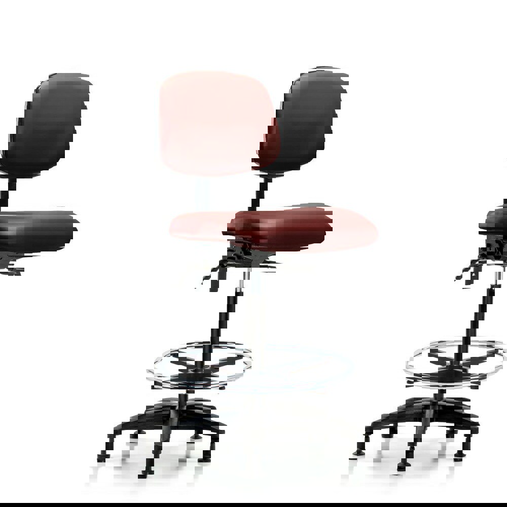 Task Chair: Vinyl, Borscht