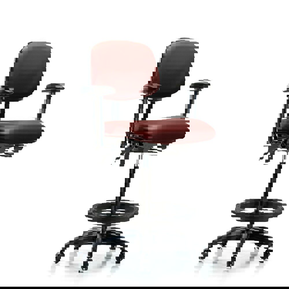 Task Chair: Vinyl, Borscht