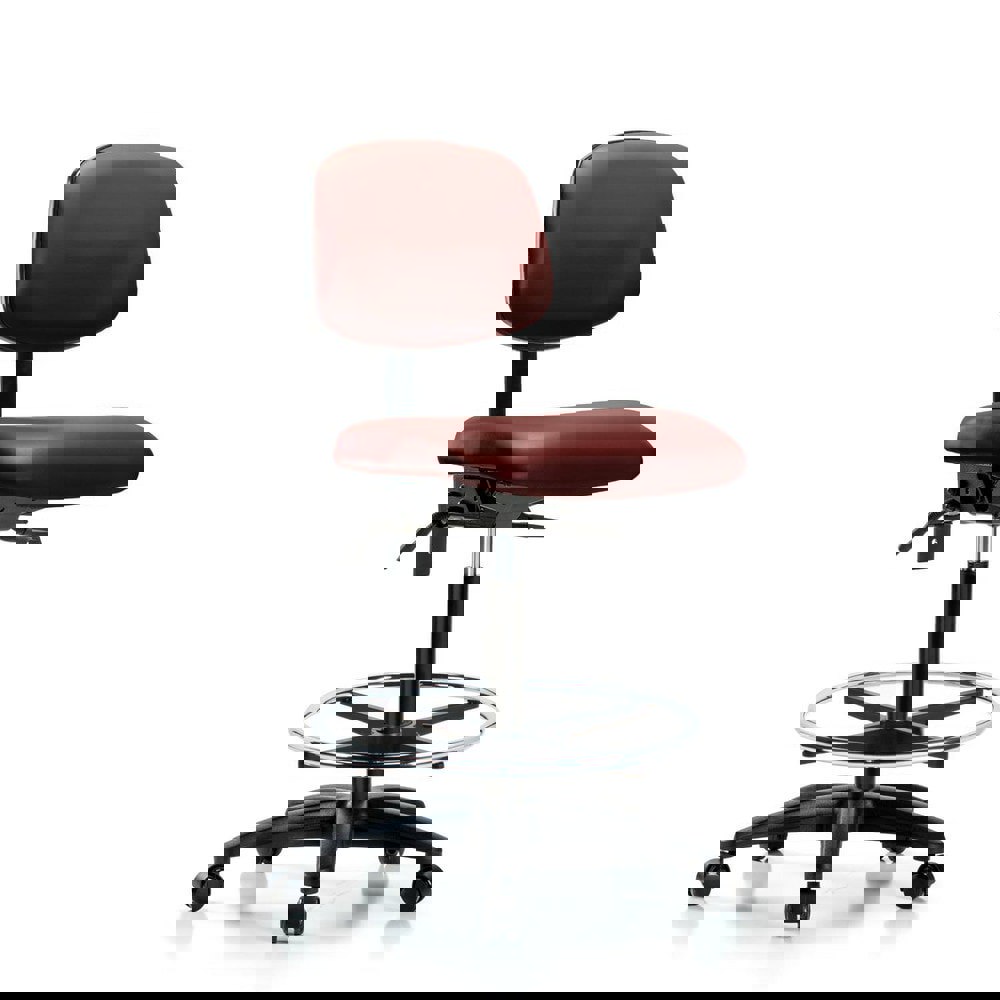 Task Chair: Vinyl, Borscht