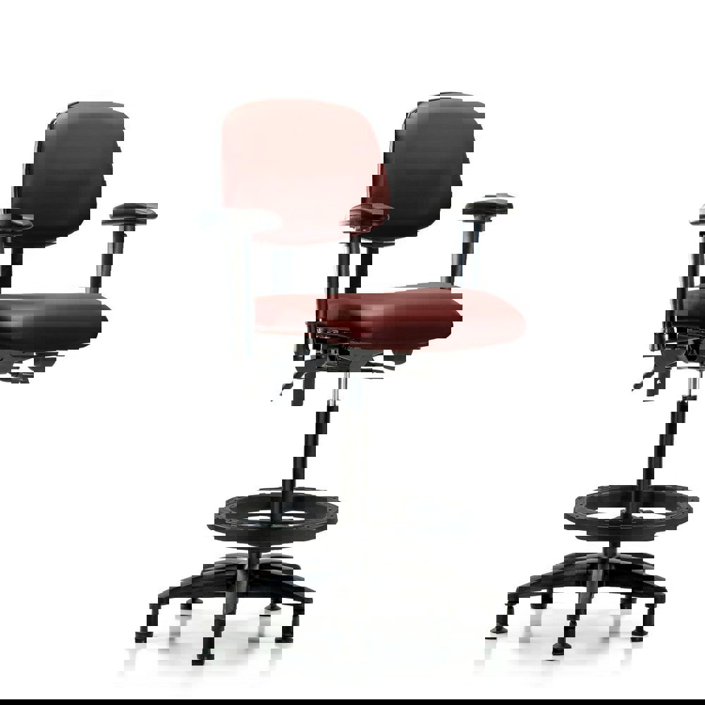 Task Chair: Vinyl, Borscht