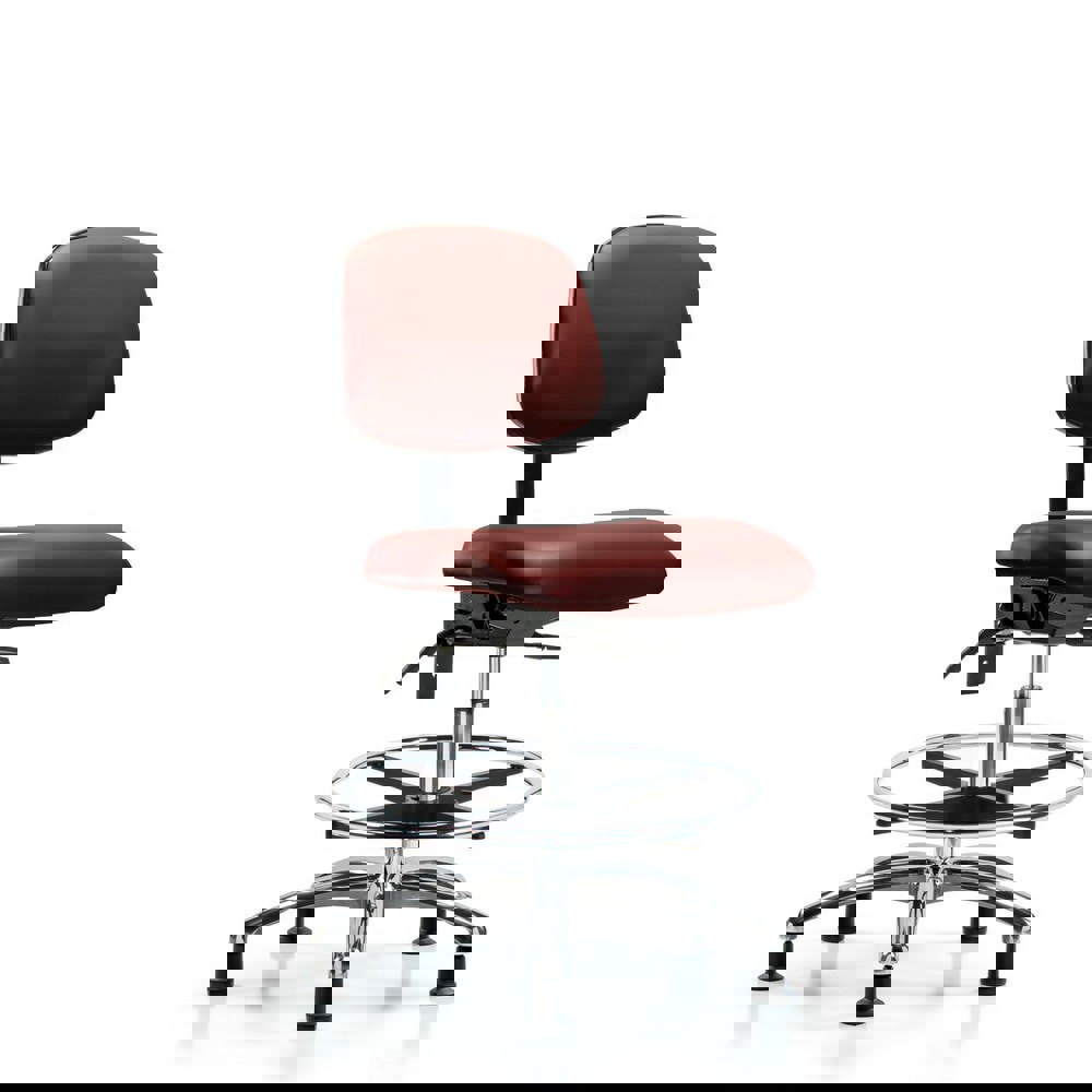 Task Chair: Vinyl, Borscht