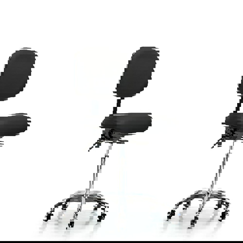 Task Chair: Vinyl, Black