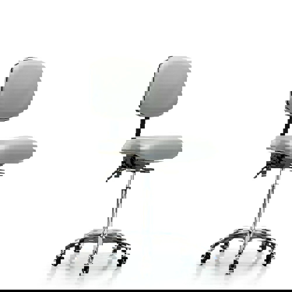 Task Chair: Vinyl, Dove