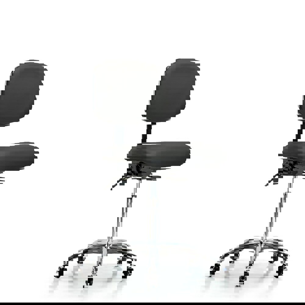 Task Chair: Vinyl, Charcoal