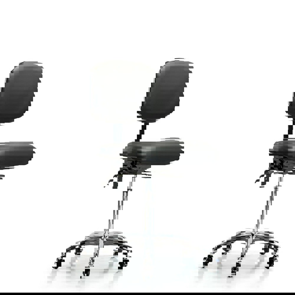 Task Chair: Vinyl, Carbon