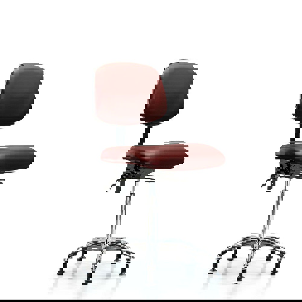 Task Chair: Vinyl, Borscht