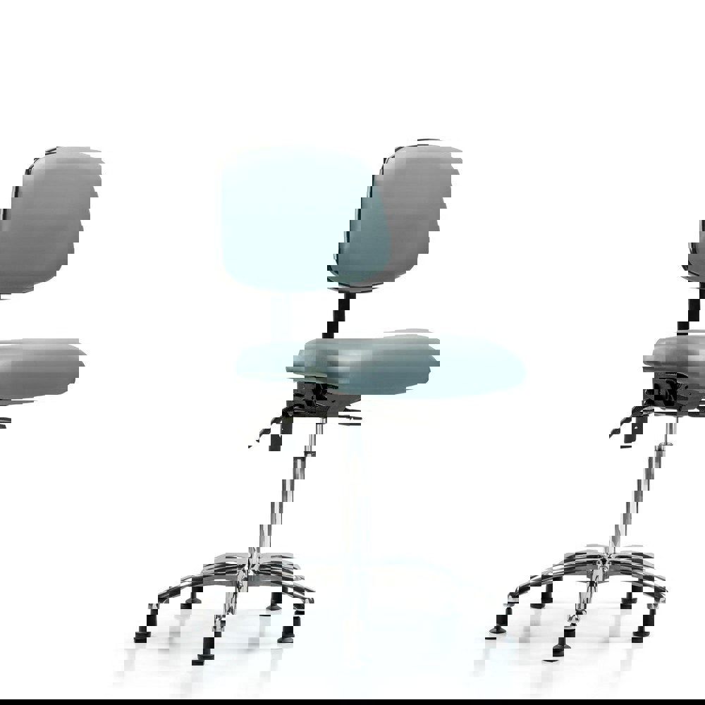 Task Chair: Vinyl, Storm