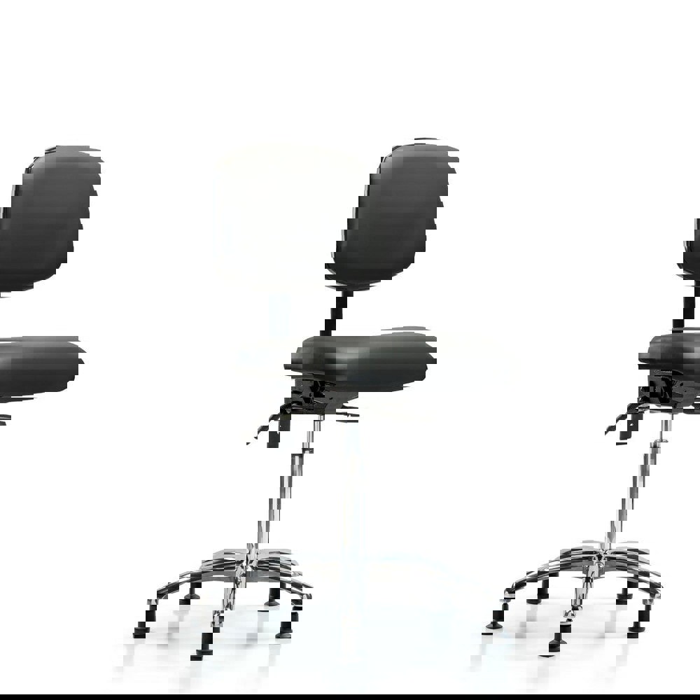 Task Chair: Vinyl, Carbon