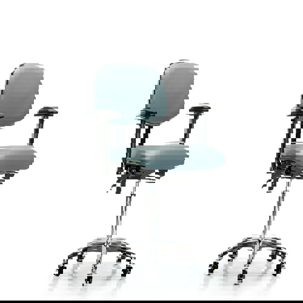 Task Chair: Vinyl, Storm