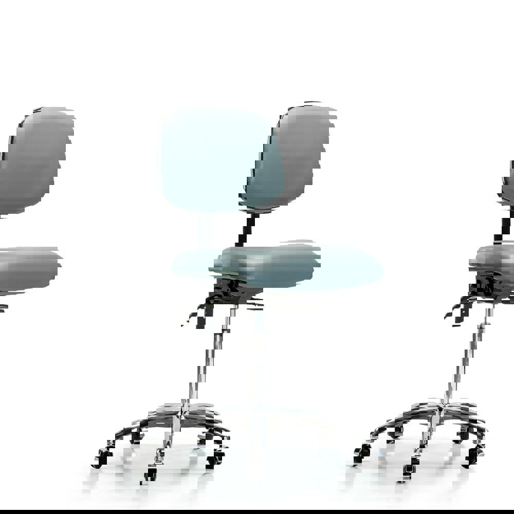 Task Chair: Vinyl, Storm