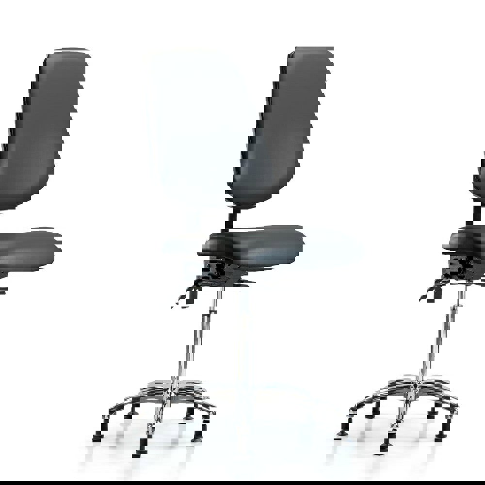 Task Chair: Vinyl, Carbon