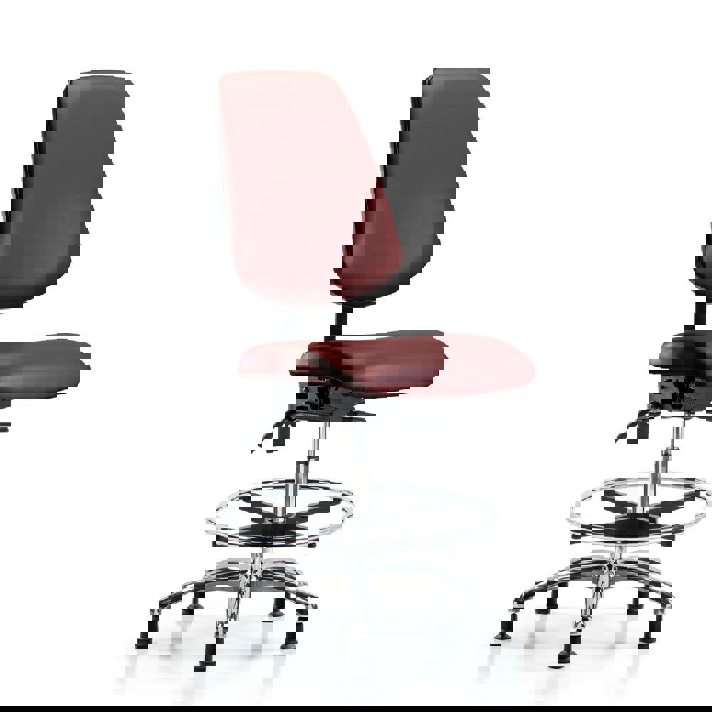 Task Chair: Vinyl, Borscht