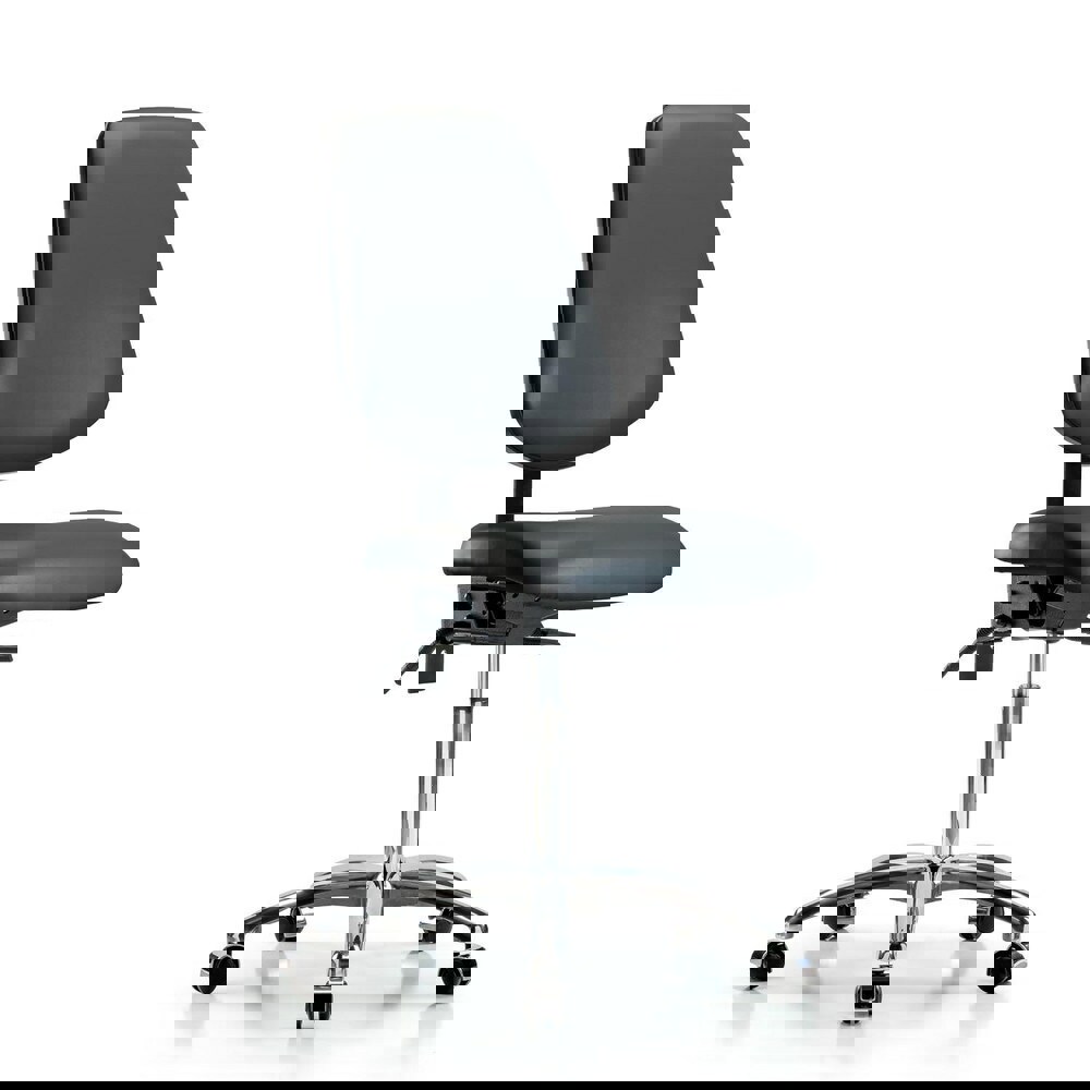 Task Chair: Vinyl, Carbon