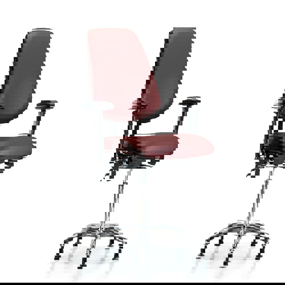 Task Chair: Vinyl, Borscht