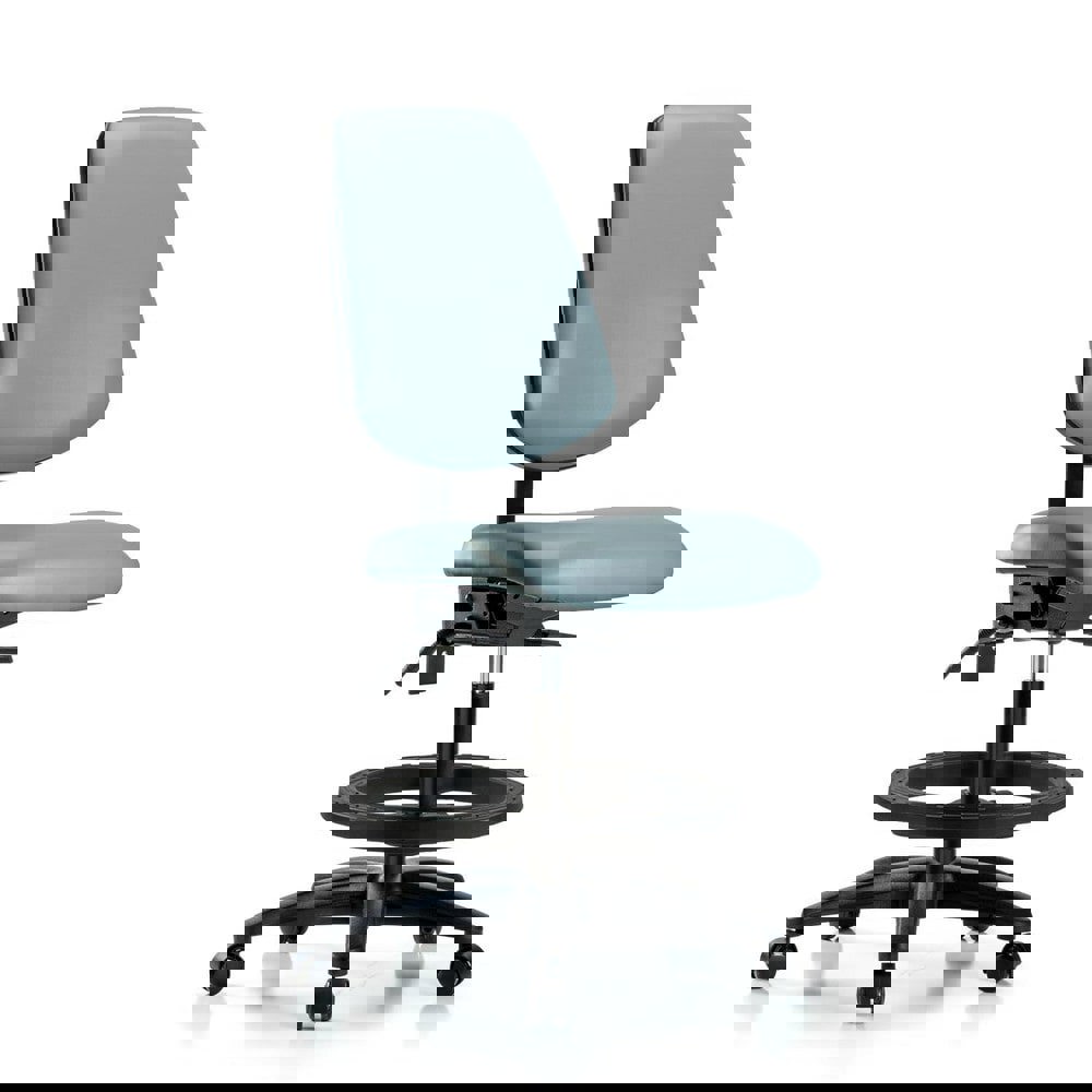 Task Chair: Vinyl, Storm