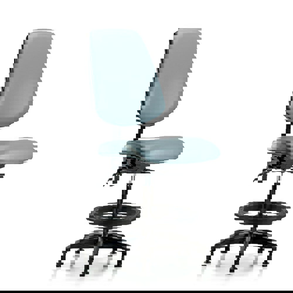 Task Chair: Vinyl, Storm