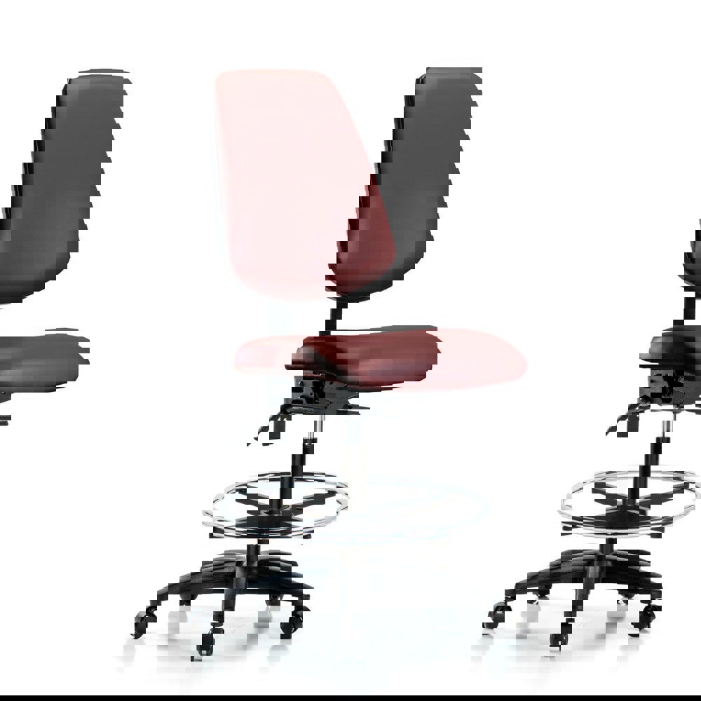 Task Chair: Vinyl, Borscht