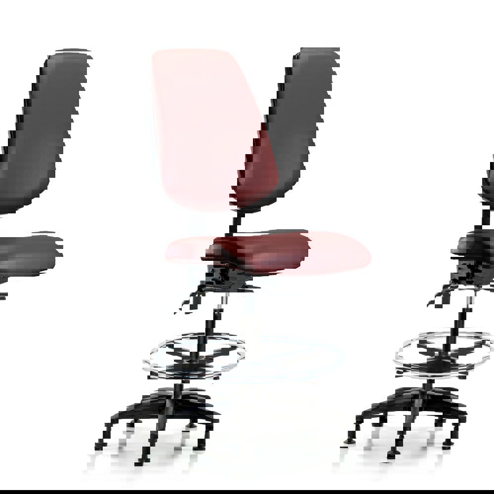 Task Chair: Vinyl, Borscht