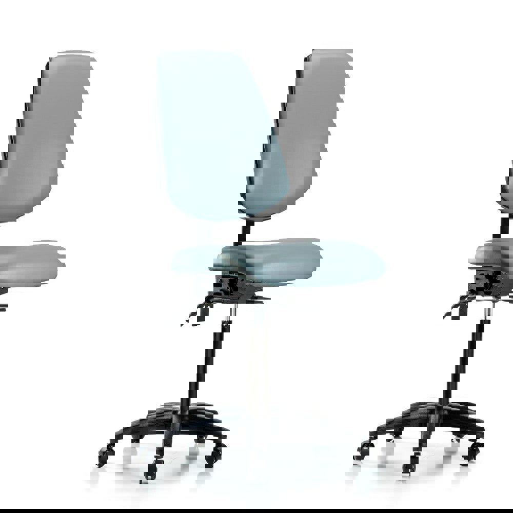 Task Chair: Vinyl, Storm