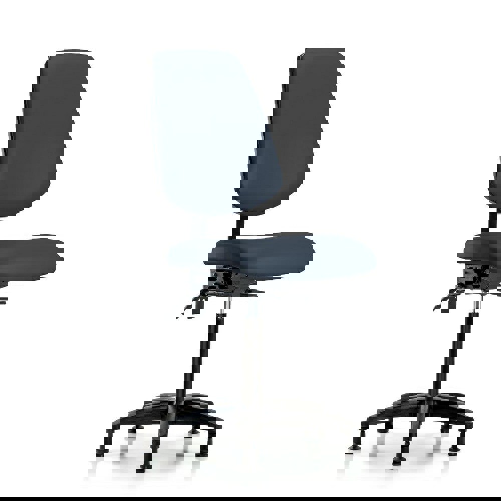 Task Chair: Vinyl, Imperial Blue