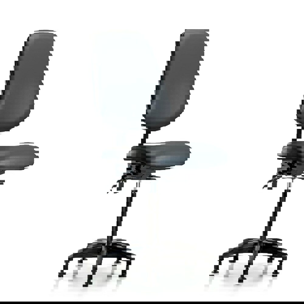 Task Chair: Vinyl, Carbon