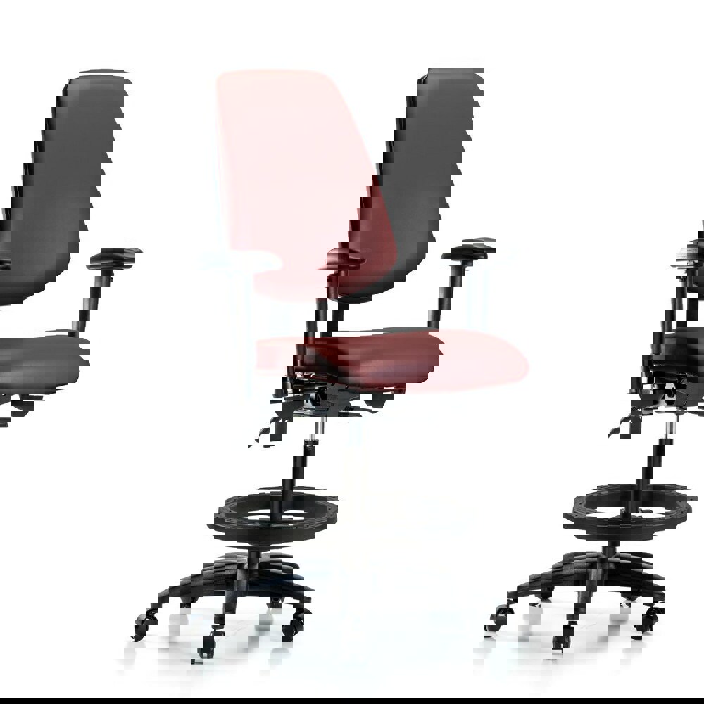 Task Chair: Vinyl, Borscht