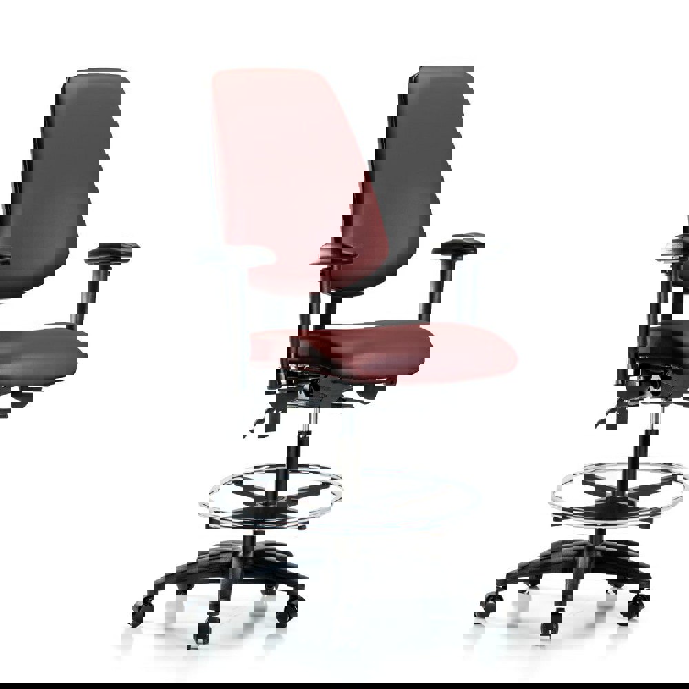 Task Chair: Vinyl, Borscht