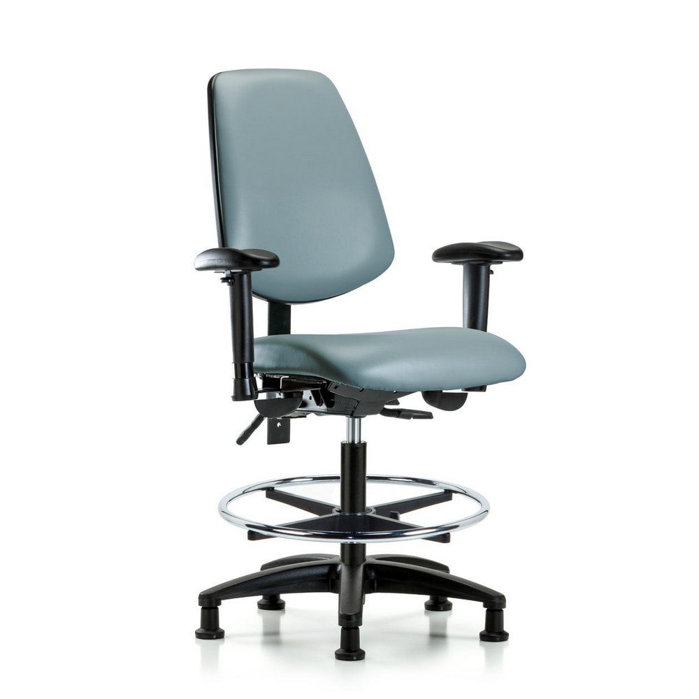 Task Chair: Vinyl, Storm