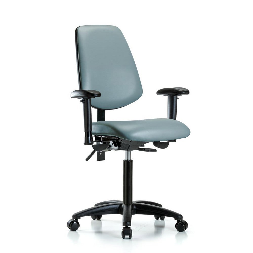 Task Chair: Vinyl, Storm