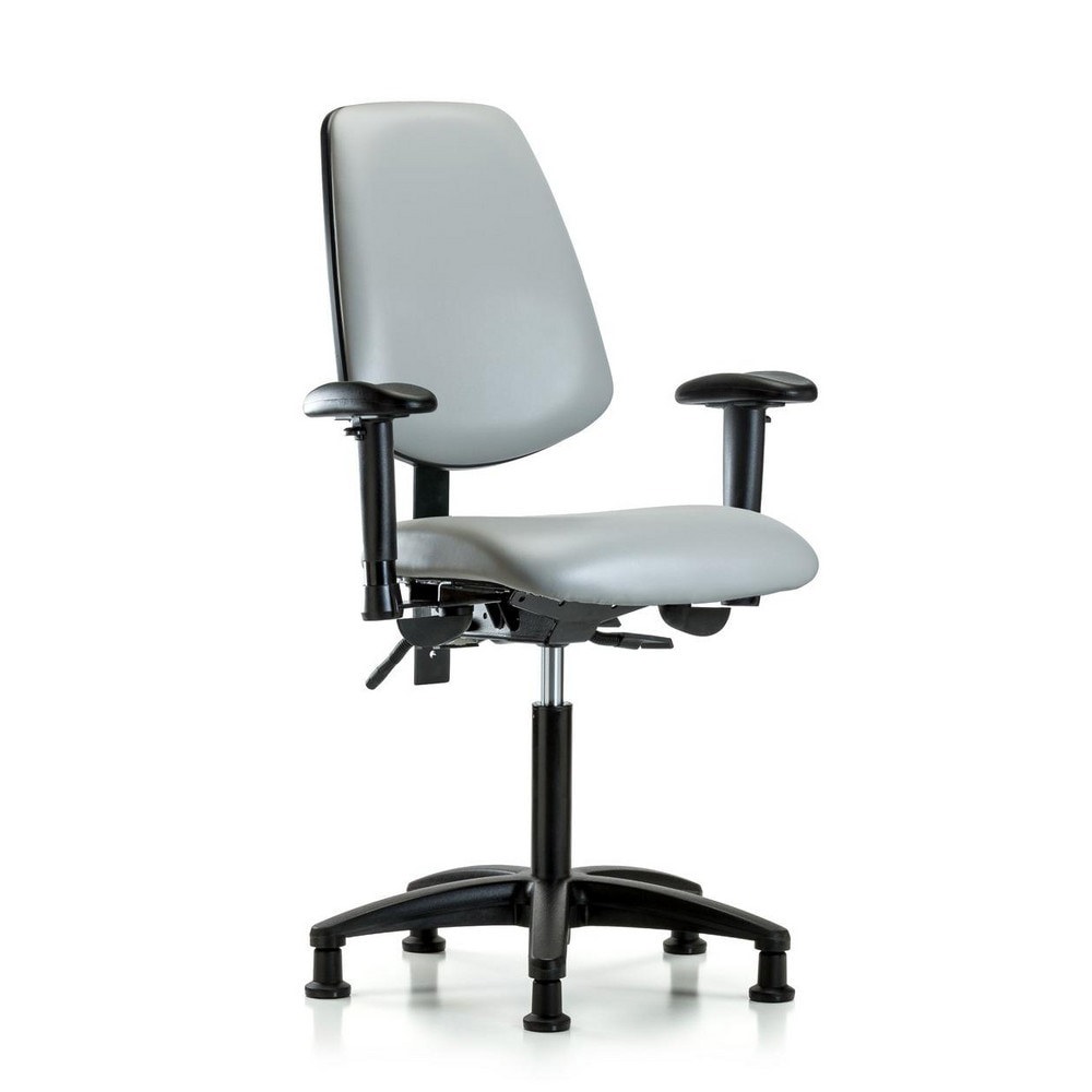 Task Chair: Vinyl, Dove