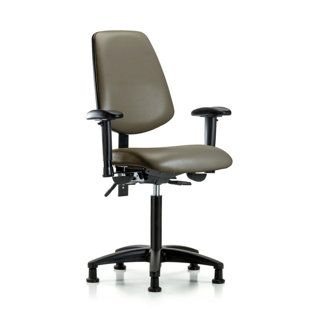 Task Chair: Vinyl, Taupe