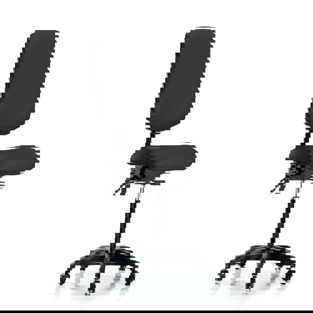 Task Chair: Vinyl, Black