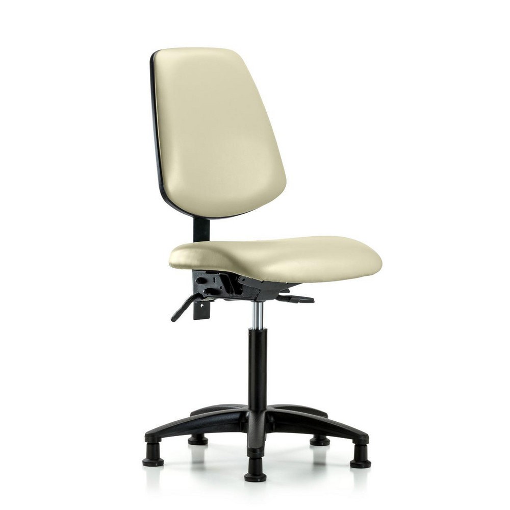Task Chair: Vinyl, Adobe White