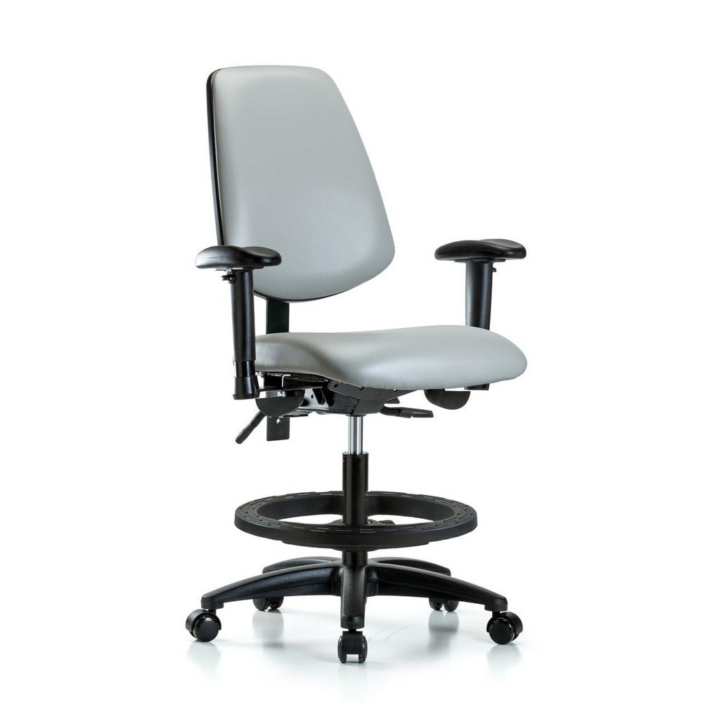 Task Chair: Vinyl, Dove