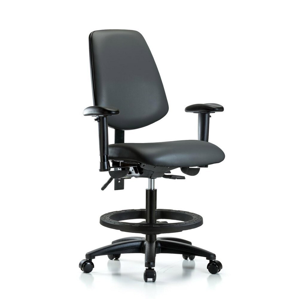 Task Chair: Vinyl, Carbon