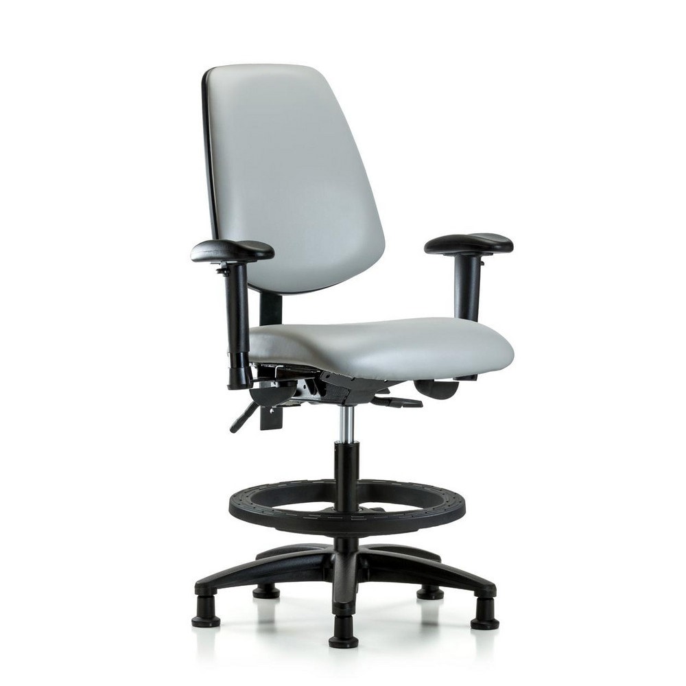 Task Chair: Vinyl, Dove