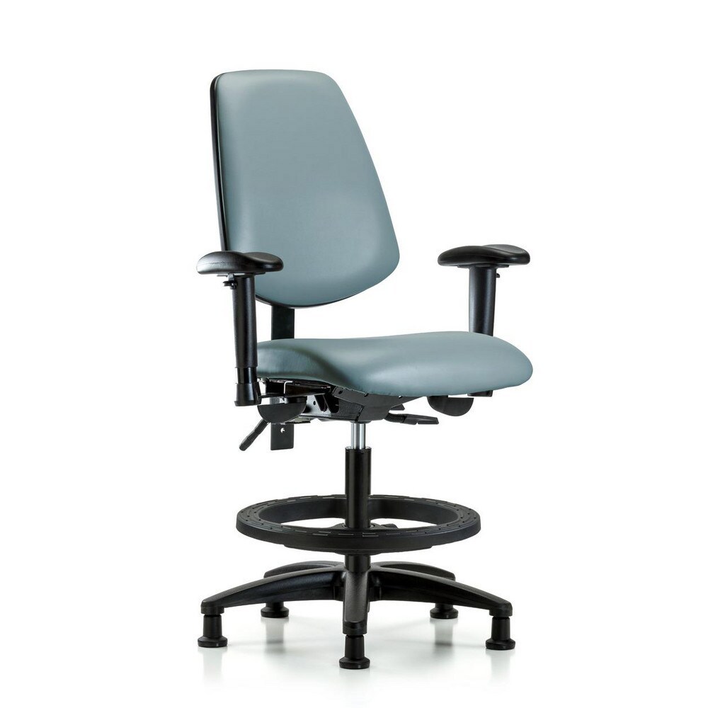 Task Chair: Vinyl, Storm