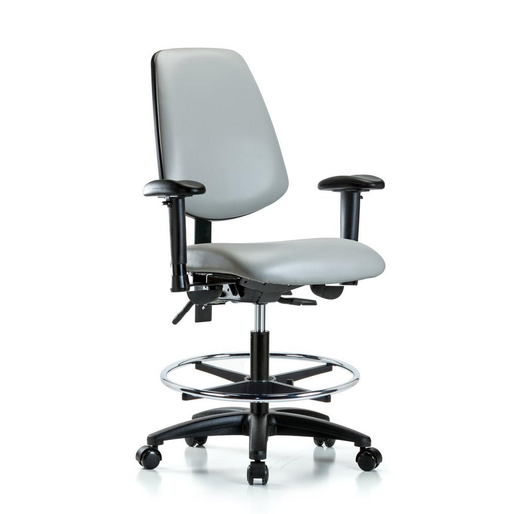 Task Chair: Vinyl, Dove