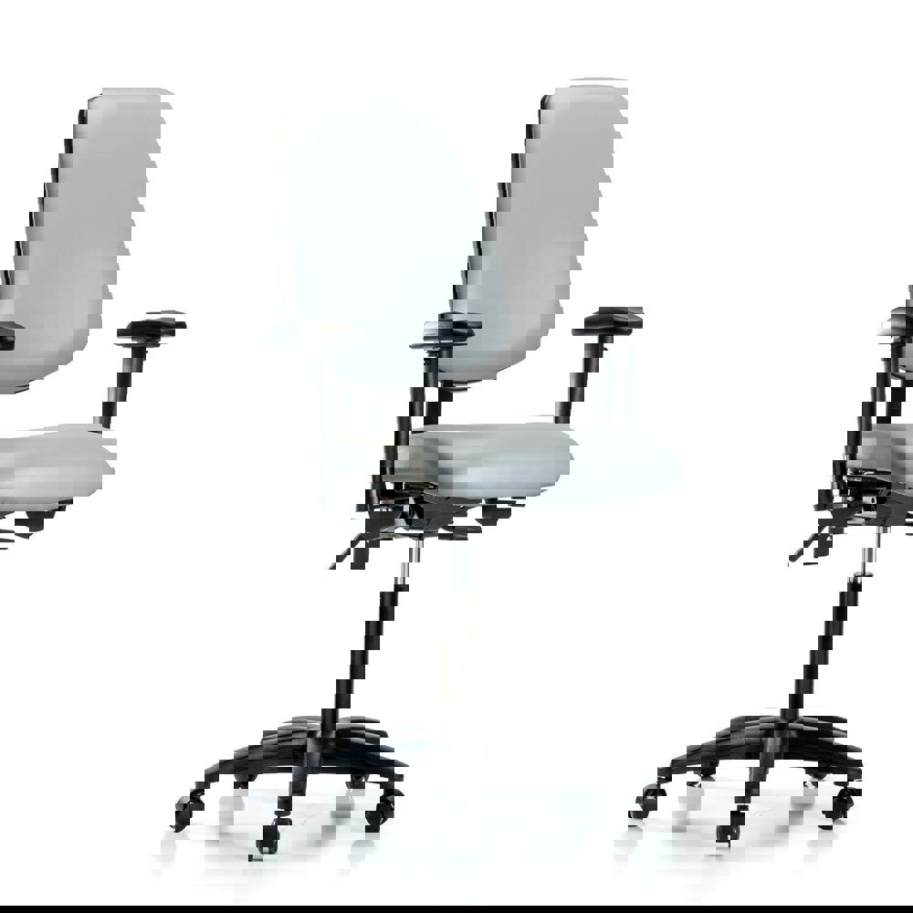 Task Chair: Vinyl, Dove