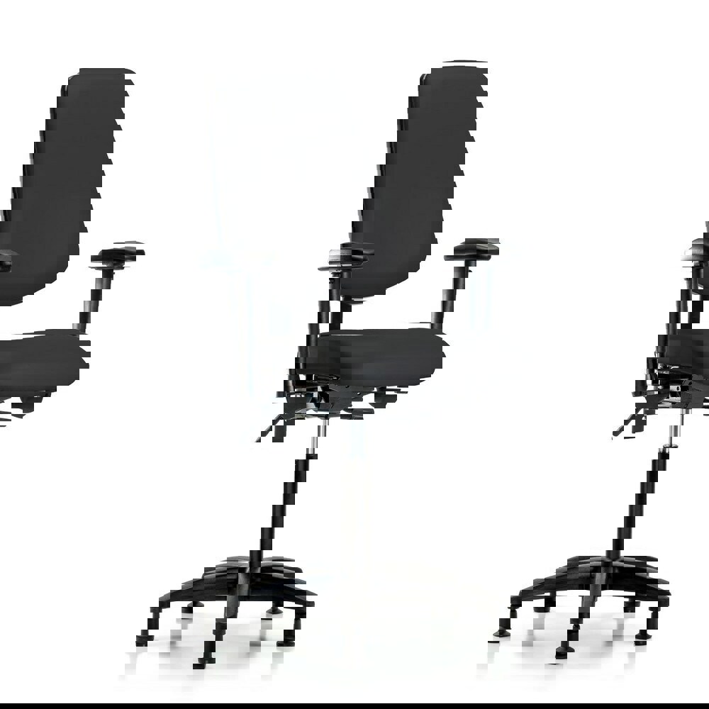 Task Chair: Vinyl, Black