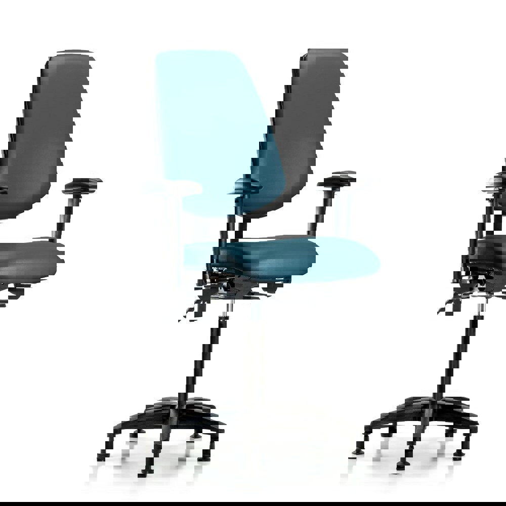 Task Chair: Vinyl, Marine Blue