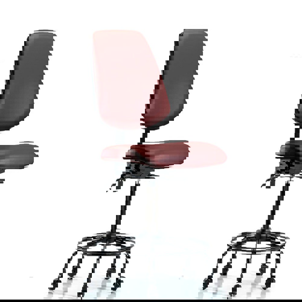 Task Chair: Vinyl, Borscht