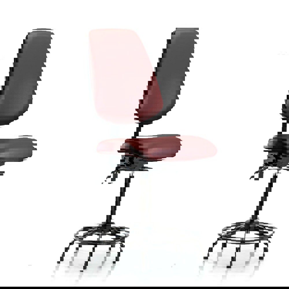 Task Chair: Vinyl, Borscht