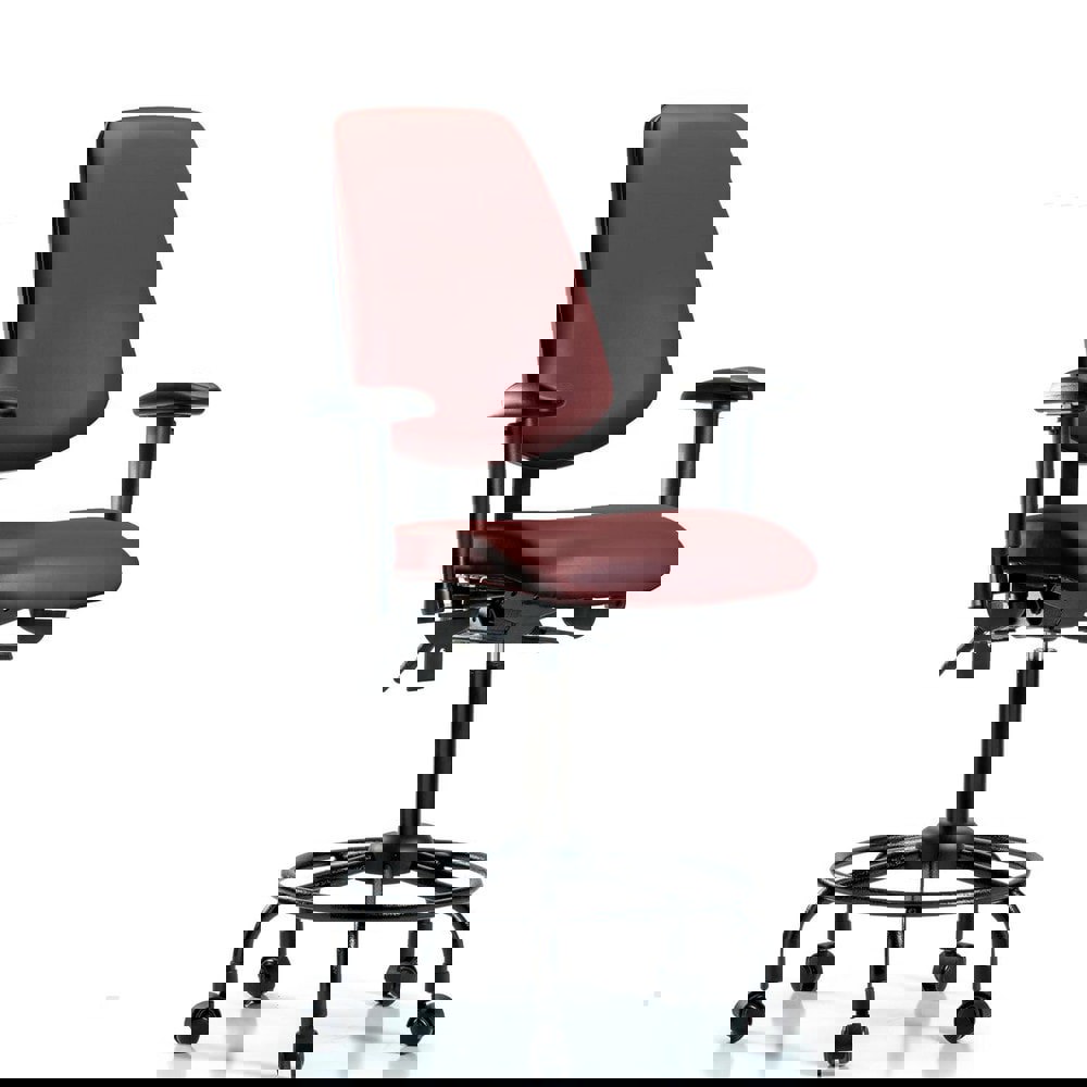 Task Chair: Vinyl, Borscht