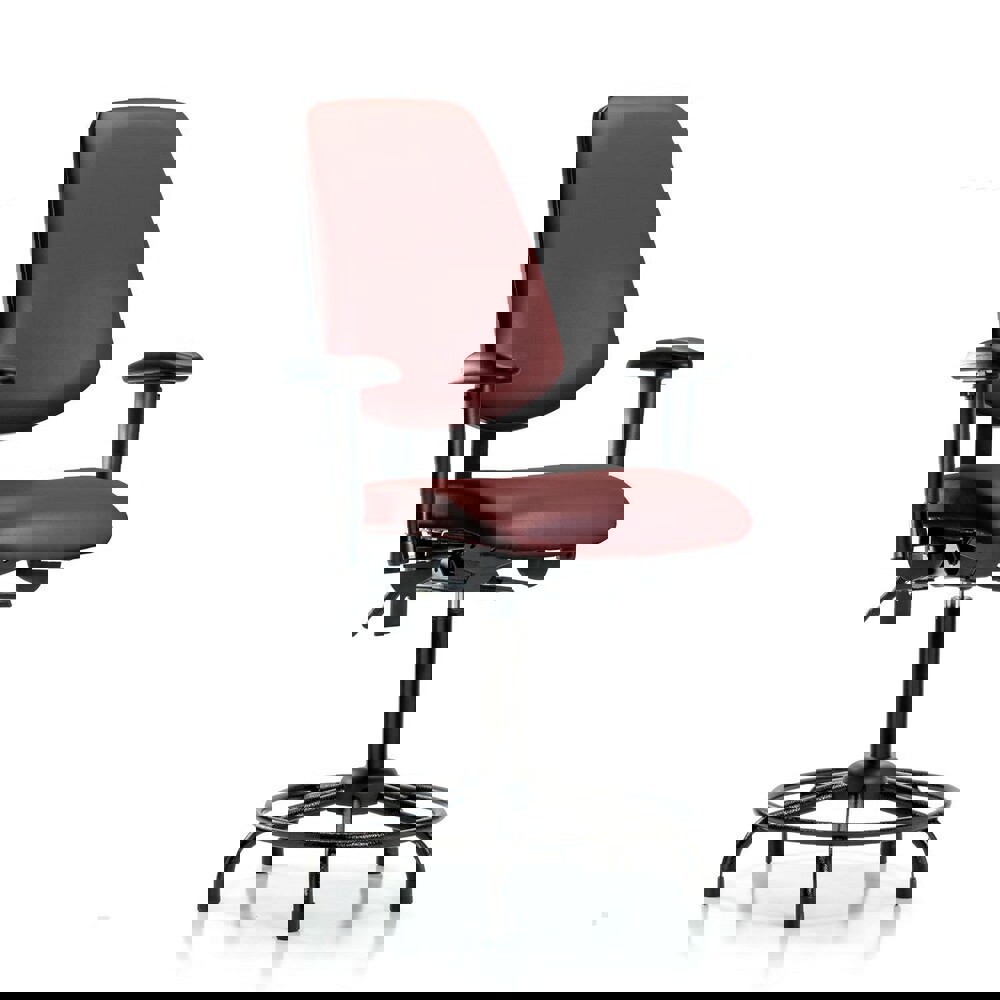 Task Chair: Vinyl, Borscht