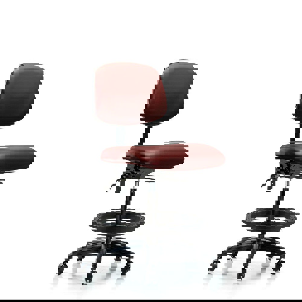 Task Chair: Vinyl, Borscht